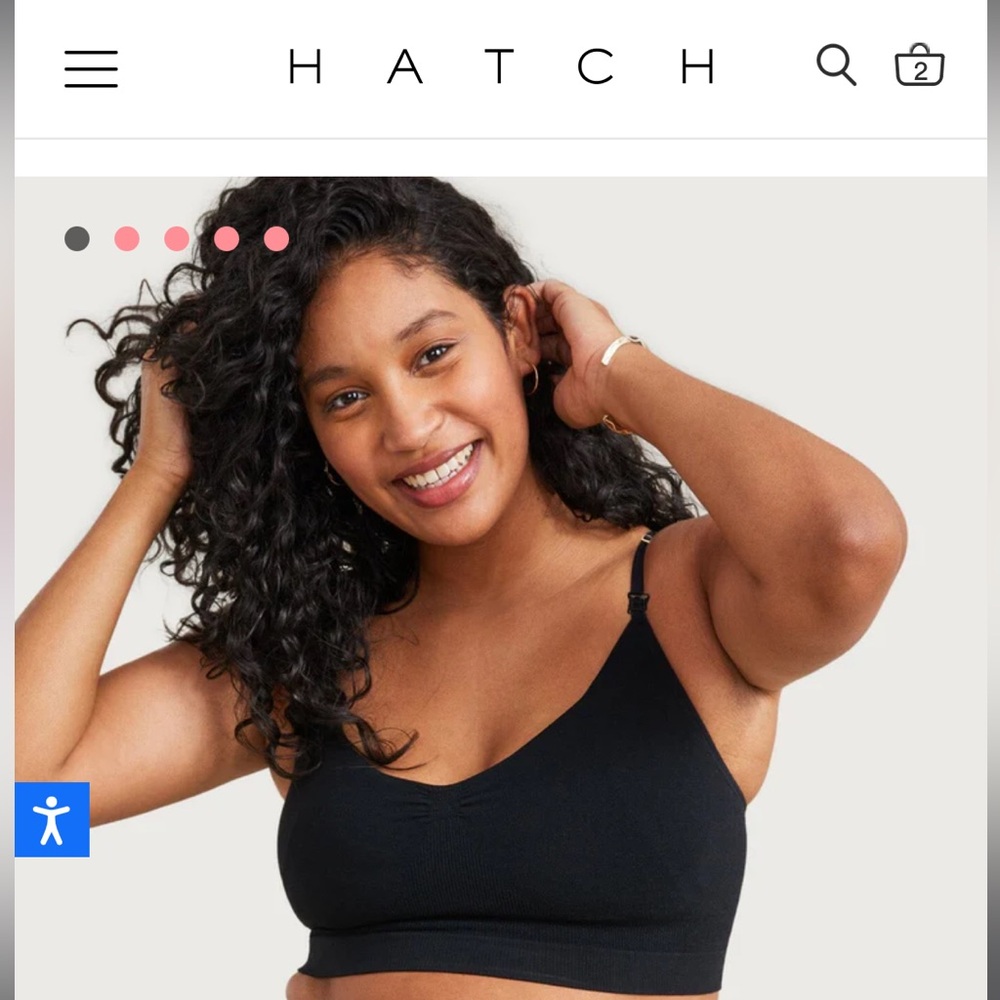 NEVER WORN HATCH NURSING BRA IN MEDIUM
